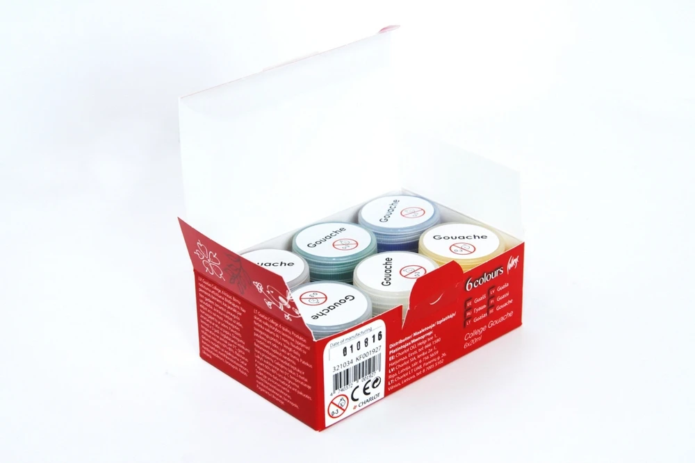 Guašas College, 6 spalvosx20ml