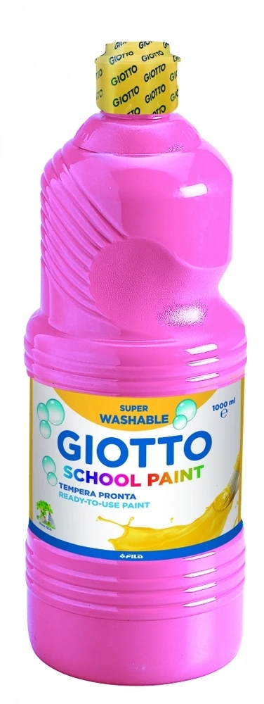 Guašas Fila Giotto, 1000ml, rožinės, 1vnt