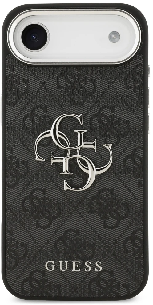 „Guess 4G Big 4G Classic“ logotipo dėklas, skirtas „iPhone 17 Air“ - juodas
