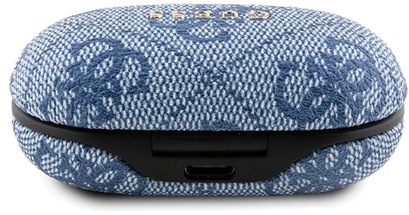 Guess Bluetooth Ausinės GUTWSP4EGB TWS + ENC Docking Station Mėlyna 4G Metal
