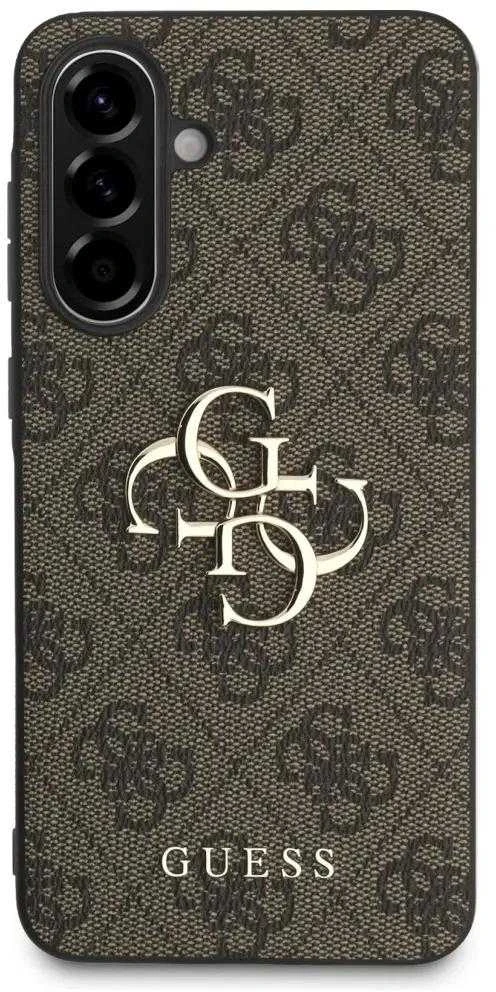 Guess Big 4G Logo Classic Logo Samsung Galaxy A56 – dėklas telefonui rudos spalvos