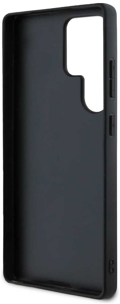 „Guess Grained Big 4G Logo Small Classic Logo“ – dėklas, skirtas „Samsung Galaxy S25 Ultra“, rausvas