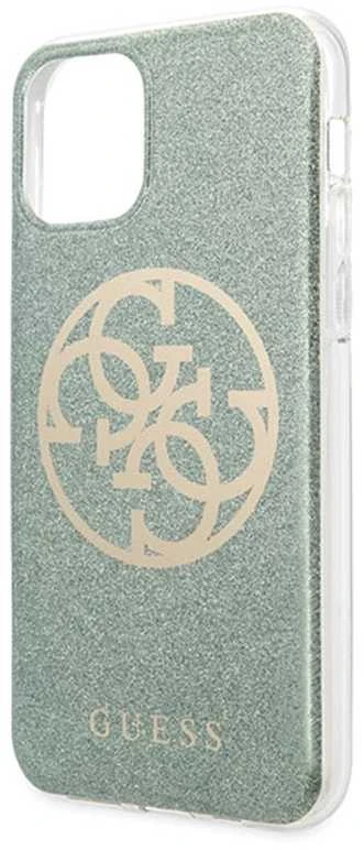 Dėklas GUESS HARD CASE CIRCLE GLITTER GUHCN65PCUGLKA IPHONE 11 PRO MAX KHAKI