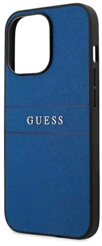 Dėklas GUESS GUHCP13LPSASBBL IPHONE 13 PRO / 13 6.1 "Mėlynas / Mėlynas SAFFIANO STRAP
