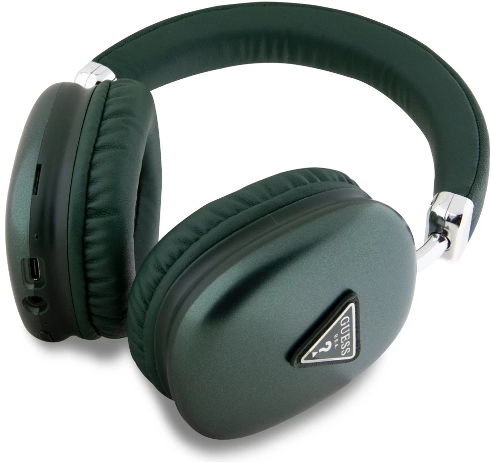 Ausinės Guess Bluetooth 5.3 4G Triangle Logo khaki