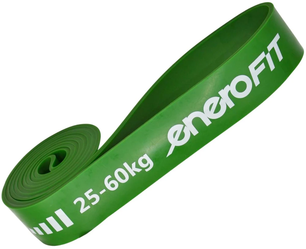 Žalia guminė juosta 25–60 kg Enero Fit