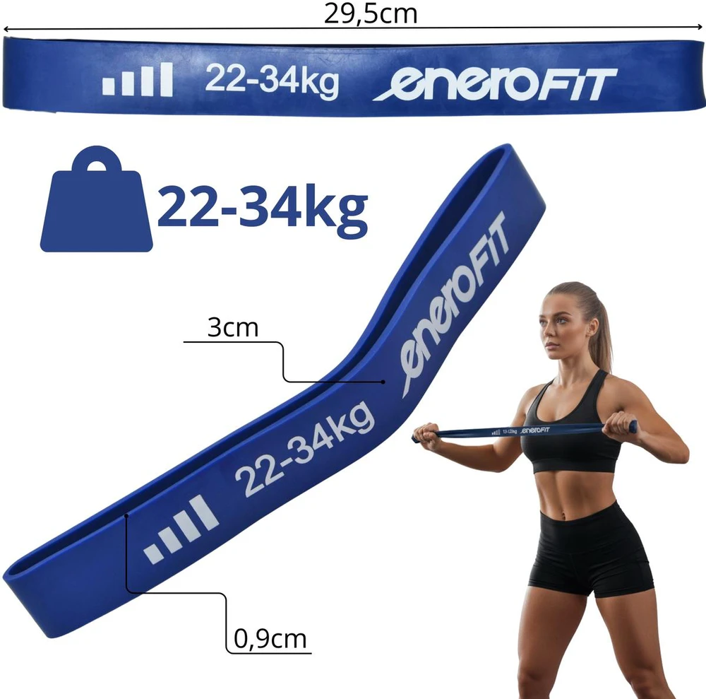 fitneso juosta mini 22-34 kg enero fit