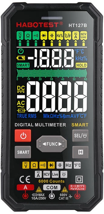 Habotest HT127B universalus skaitmeninis multimetras