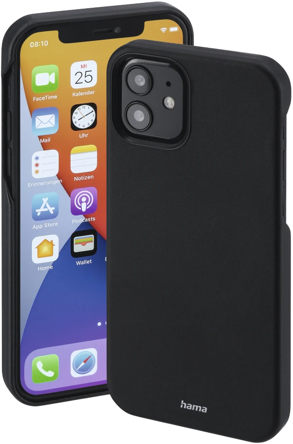 Dėklas HAMA MAGSAFE FINEST SENSE CASE IPHONE 12/12 PRO Juodas 00196788