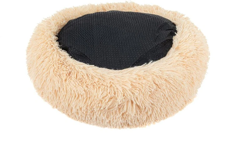 Happet Minkštas pūkuotas guolis M 60cm smėlio spalvos