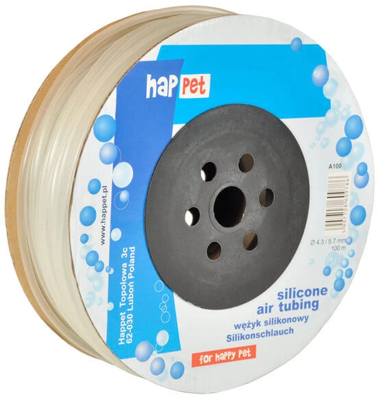 Happet Oro šlangelė skaidri 4mm/5.5mm 1 metras