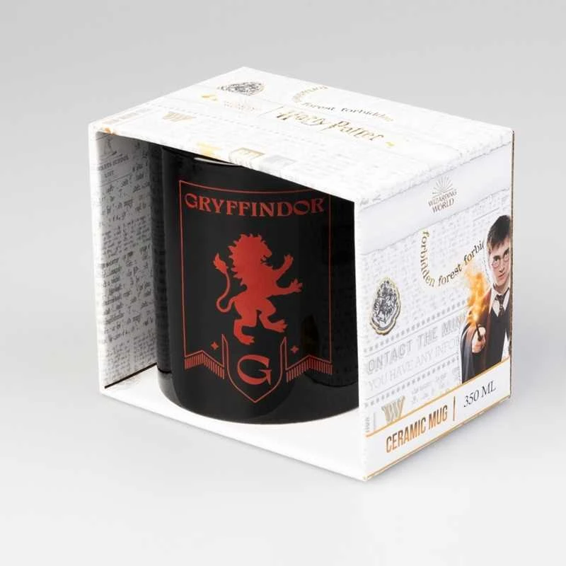 Harry Potter Haris Poteris - keraminis puodelis dovanų dėžutėje 350 ml Grifai