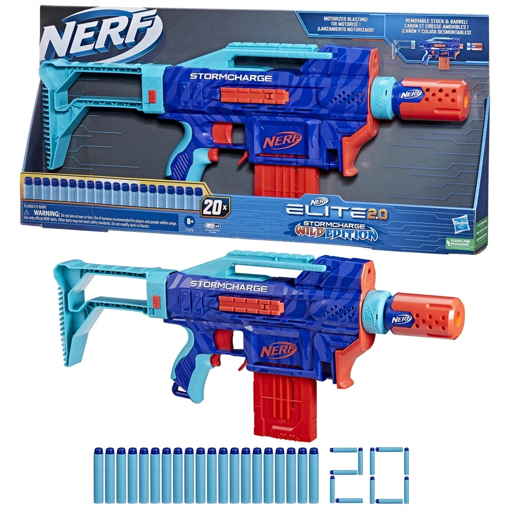 Hasbro Žaislinis ginklas Nerf Elite 2.0 Stormcharge F7376