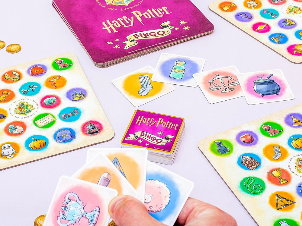 Hasbro „Bingo Harry Potter Game“, vakarėlių žaidimas, skirtas „Hogwarts Adventures“ gerbėjams Gr0671