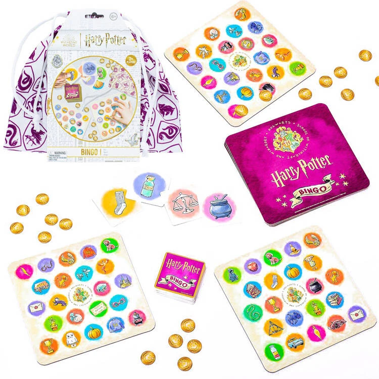 Hasbro „Bingo Harry Potter Game“, vakarėlių žaidimas, skirtas „Hogwarts Adventures“ gerbėjams Gr0671