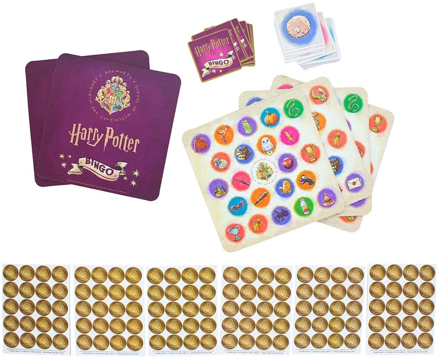 Hasbro „Bingo Harry Potter Game“, vakarėlių žaidimas, skirtas „Hogwarts Adventures“ gerbėjams Gr0671