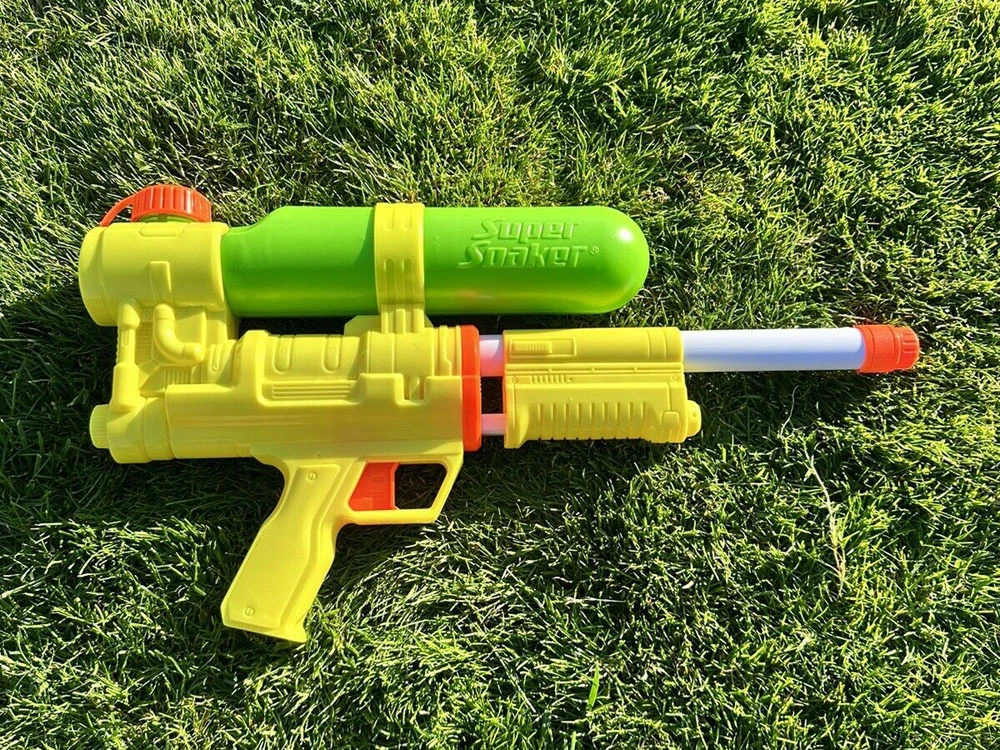 Hasbro Itin patogus vandens pistoletas vaikams, geltonas Nerf Soa XP50 ZA5185