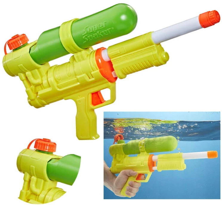 Hasbro Itin patogus vandens pistoletas vaikams, geltonas Nerf Soa XP50 ZA5185