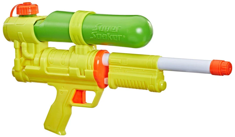 Hasbro Itin patogus vandens pistoletas vaikams, geltonas Nerf Soa XP50 ZA5185