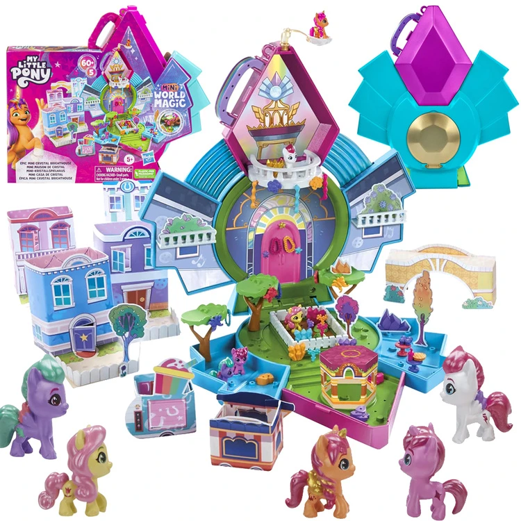 MY LITTLE PONY „Mini World Magic“ rinkinys „Krištolo namelis“