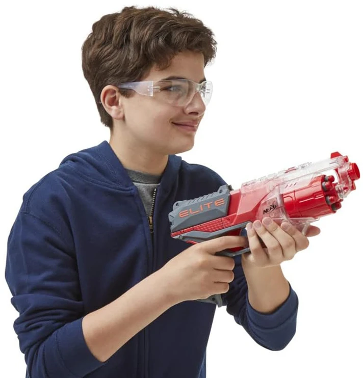 Hasbro NERF Disruptor pistoletas, veikimo nuotolis 27 m + 6 putplasčio kulkos ZA6188