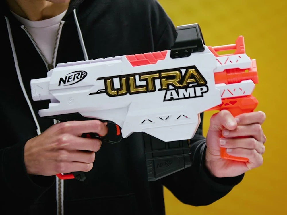 „Nerf Ultra AMP Launcher + 6“ putplasčio kasetės