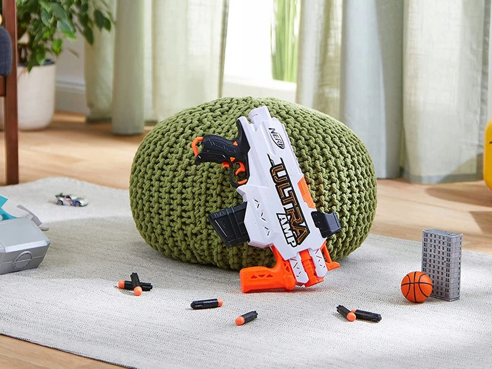 „Nerf Ultra AMP Launcher + 6“ putplasčio kasetės