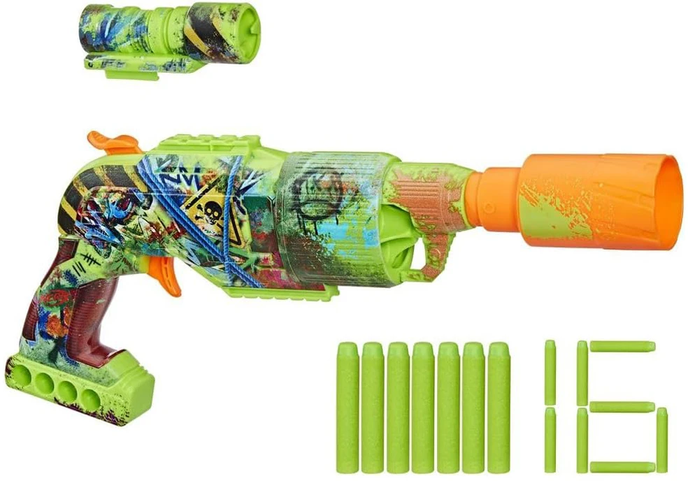 Hasbro NERF Zombių šautuvas DRILLER