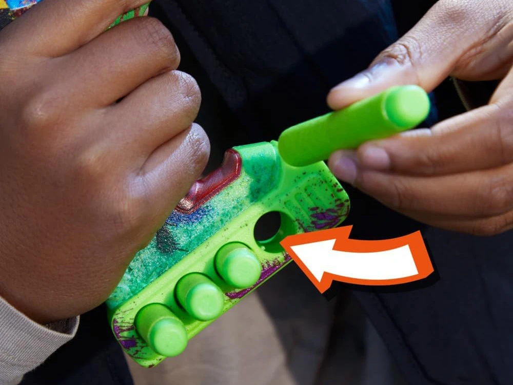 Hasbro NERF Zombių šautuvas DRILLER