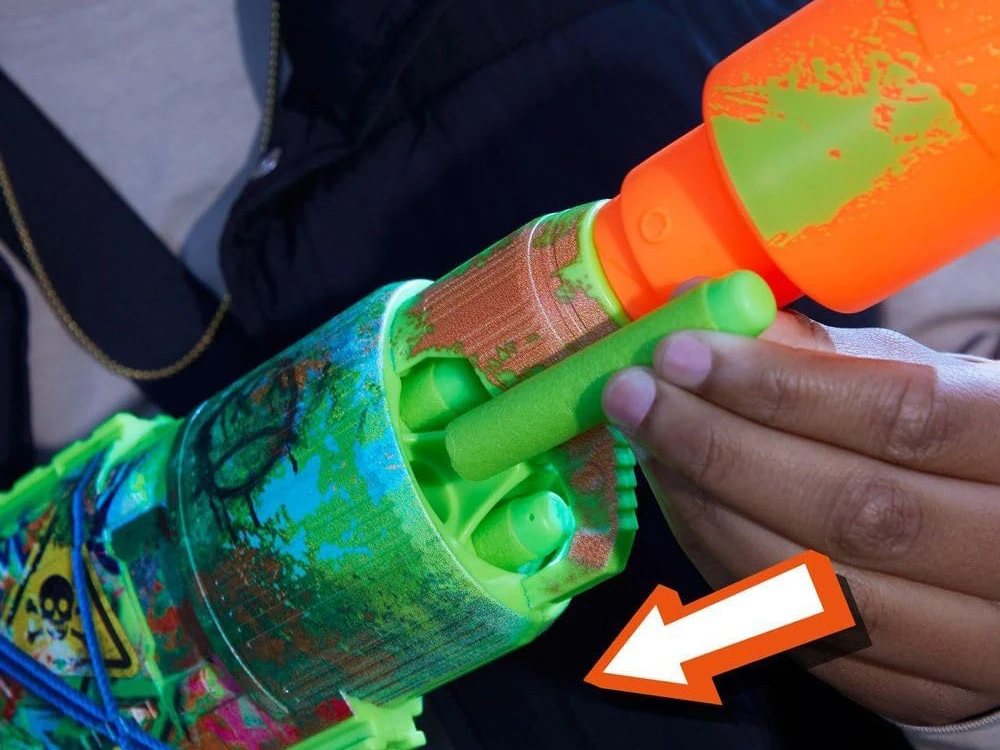 Hasbro NERF Zombių šautuvas DRILLER