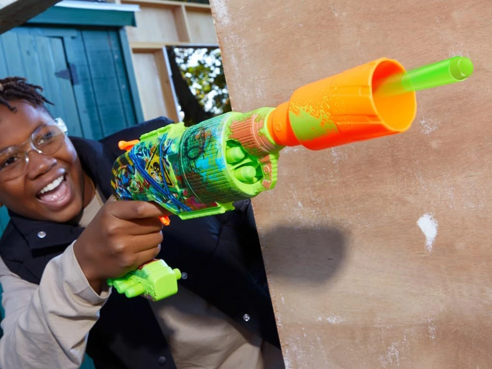 Hasbro NERF Zombių šautuvas DRILLER