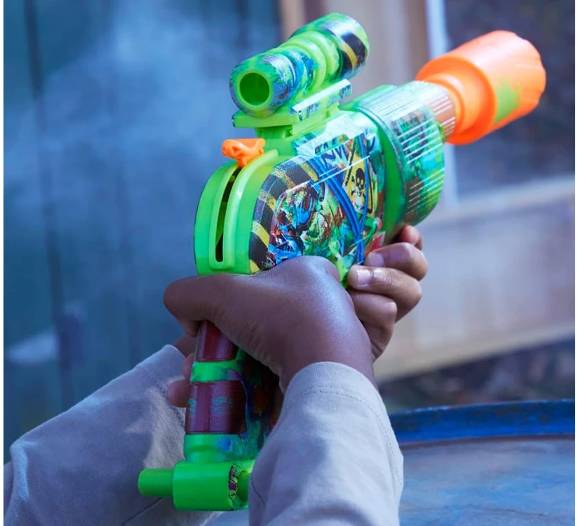 Hasbro NERF Zombių šautuvas DRILLER