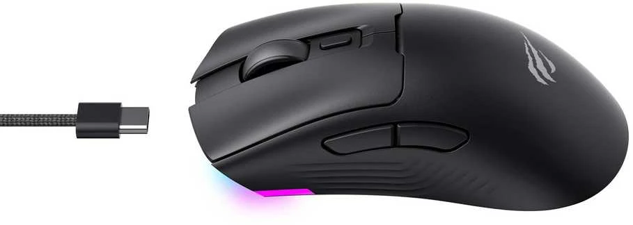Havit MS966WB - gaming belaidė pelė, juodas