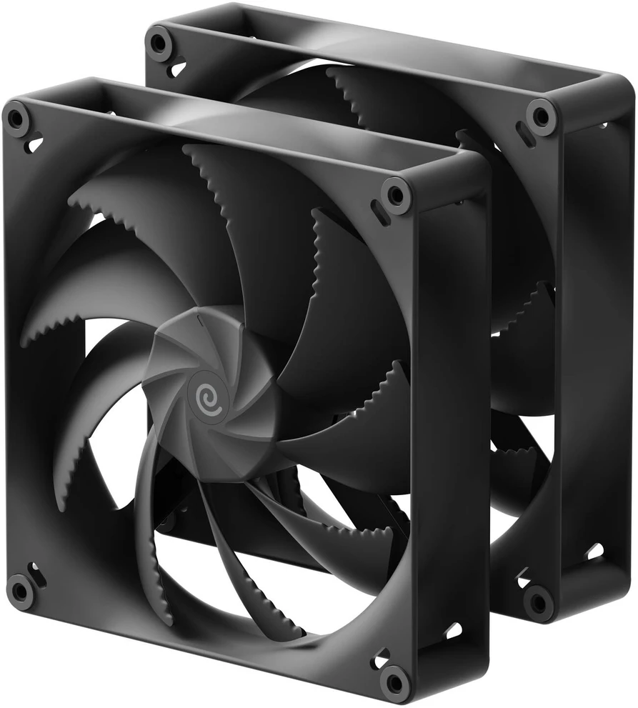 HAVN H18 PWM Fan – Dual Pack, 180mm, juodas