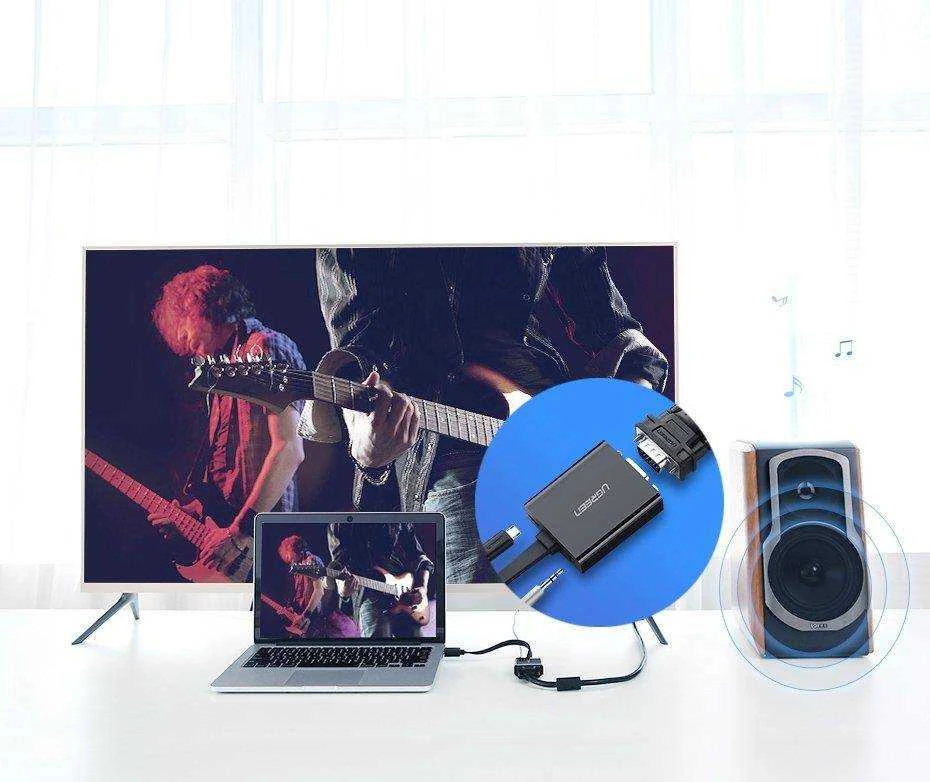 Adapteris HDMI - VGA MM103 UGREEN