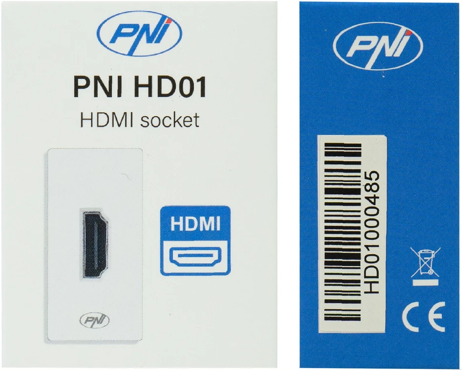 HDMI lizdas PNI HD01 modulinis, įmontuojamas
