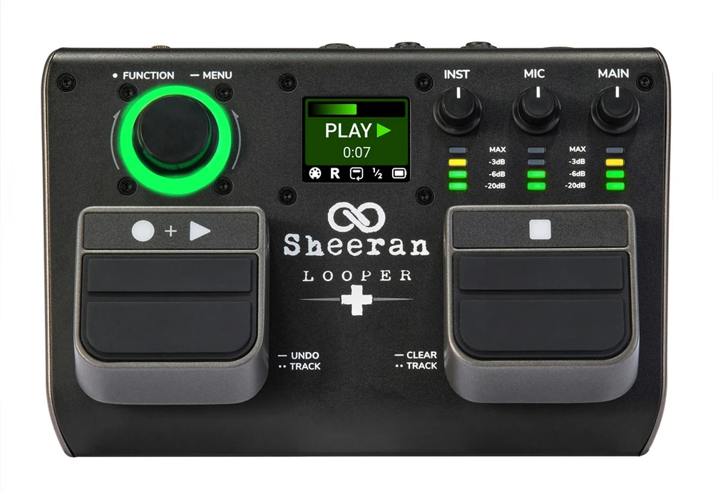 Sheeran Looper+ by HeadRush – looper, balso procesorius