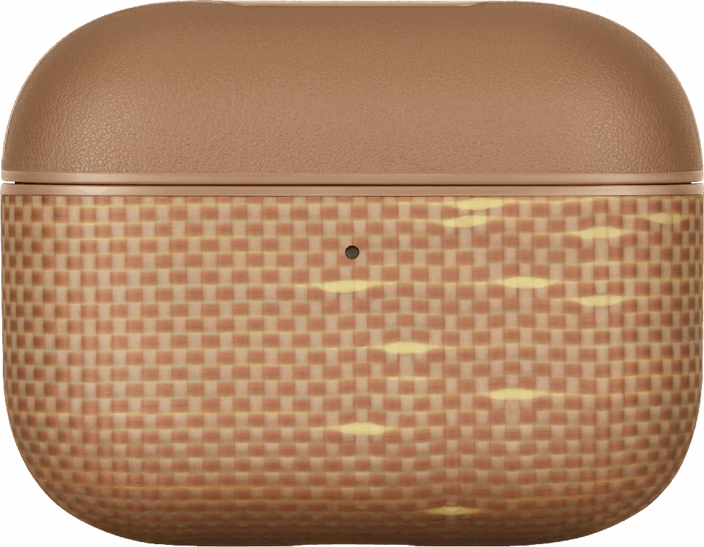 Pitaka Aramid Fiber Magnetic dėklas, Golden Glint – AirPods Pro 3