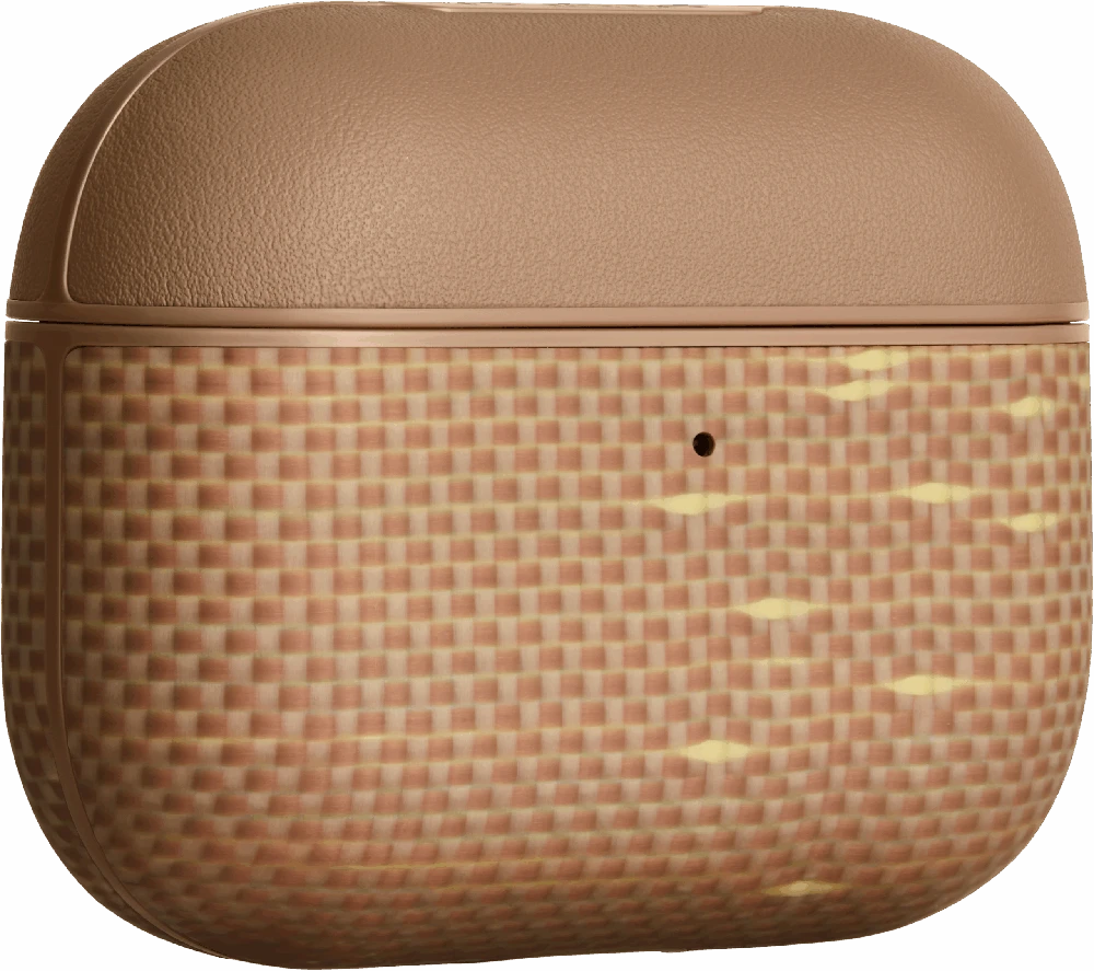 Pitaka Aramid Fiber Magnetic dėklas, Golden Glint – AirPods Pro 3