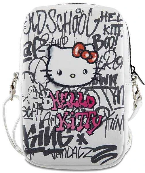 Hello Kitty rankinė HKPBPDGPHE balta Graffiti Kitty Head