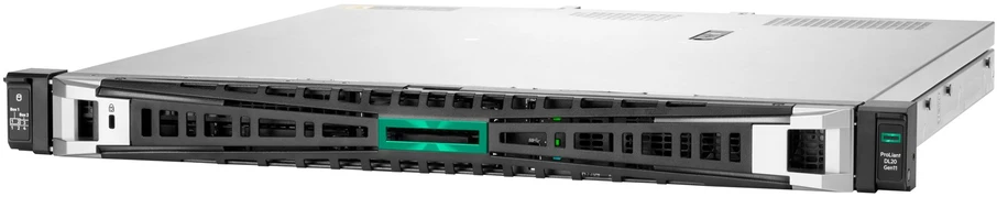 Serveris Hewlett Packard (HP) HPE ProLiant DL20 Gen11 | E-2436 | 32GB | 2x480GB SSD | VROC | NoOS | 4x2.5" HP 1U| 800W