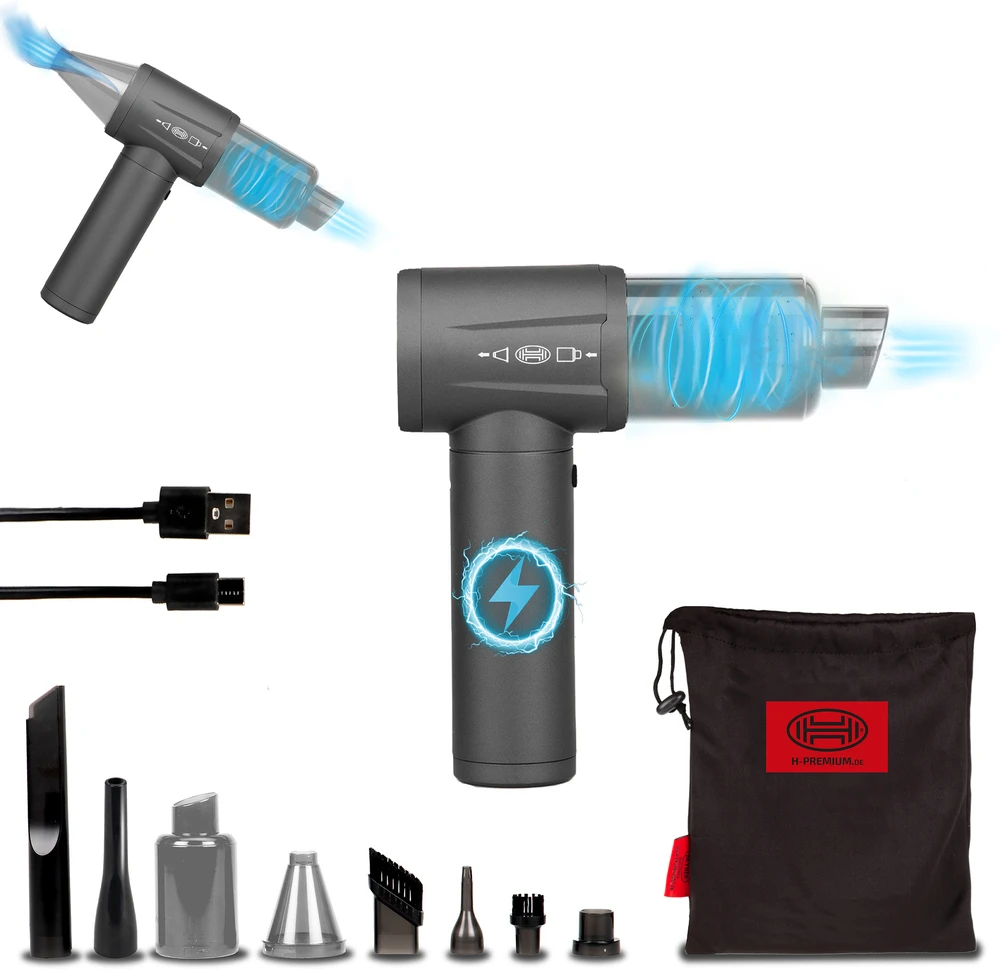 Alca plast HEYNER 2in1 VacuDuster Pro akumuliatorinis dulkių siurblys, 90 W, HEPA filtras