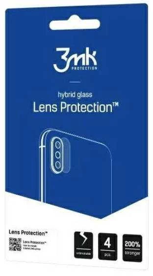 Hibridinis apsauginis stiklas telefono kamerai / Lens Samsung Galaxy S23 Plus 3mk Flexible Glass Lens