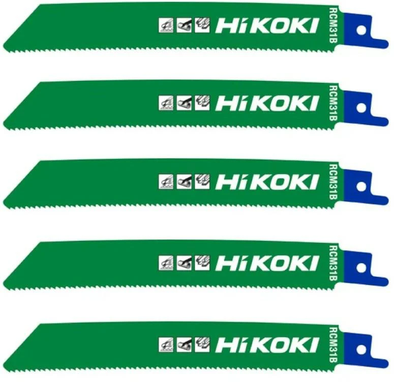 Pjūkleliai tiesiniam pjūklui Hikoki RCM31B; 5 vnt.