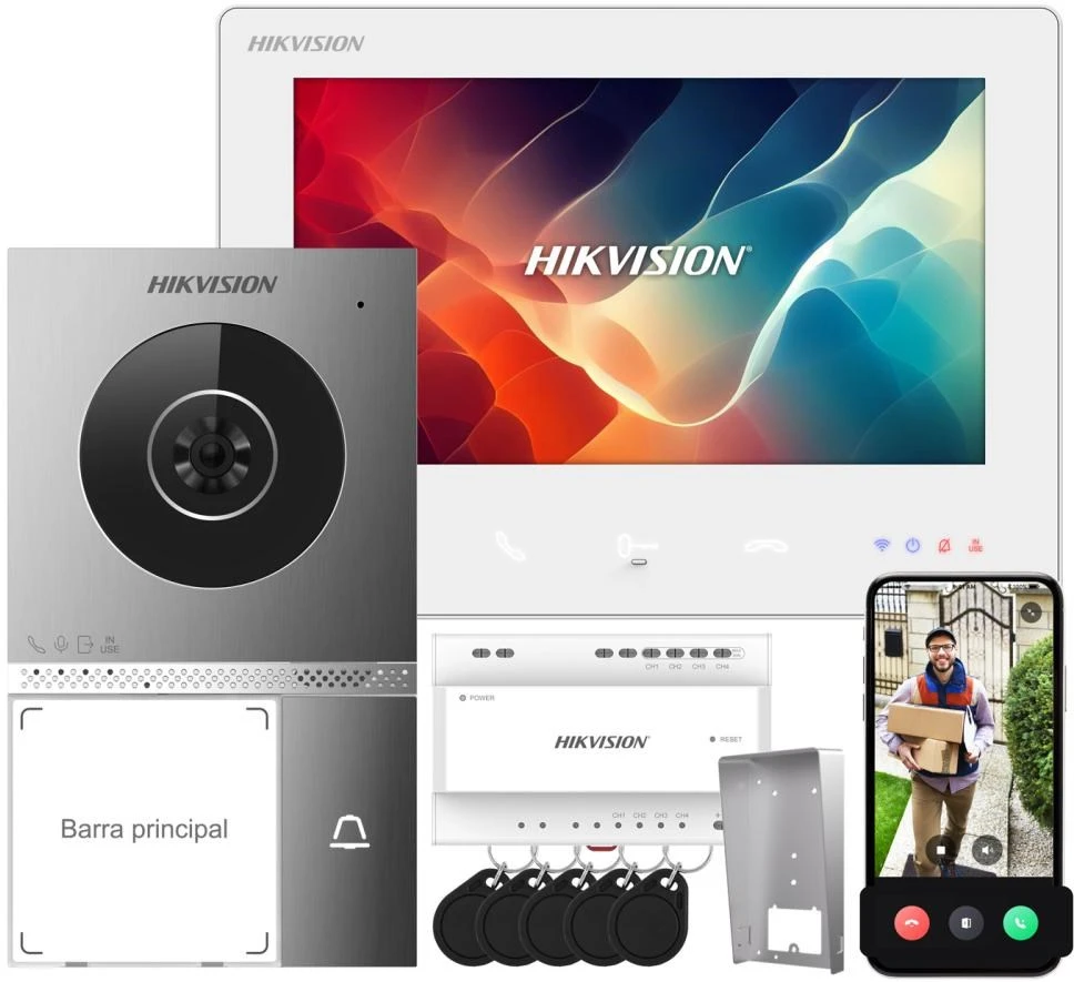 VIDEO DOMOFONO RINKINYS DS-KIS705EY Hikvision