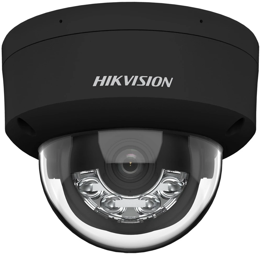 Hikvision kupolinė kamera DS-2CD2143G2-LIS2U 2.8mm (juodas, 4MP, AcuSense, IR+LED 30 m.)