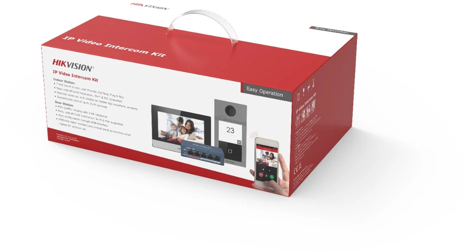 VIDEO DOMOFONO RINKINYS DS-KIS604-S(C) Hikvision