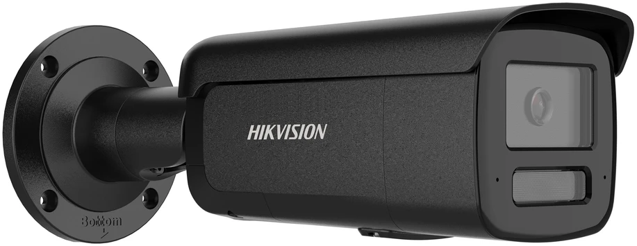 IP kamera Hikvision Bullet DS-2CD2T47G3-LIS2UY/SL 2.8mm (juoda, 4MP, ColorVu 3.0, AcuSense, IR+LED 60 m)