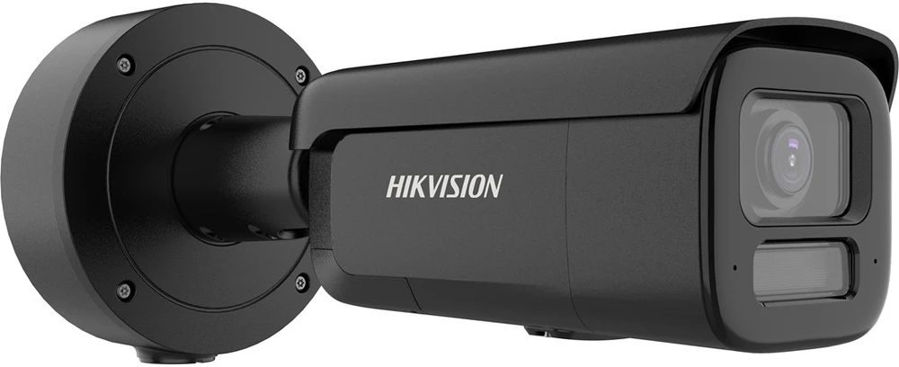 Hikvision Pro Series with ColorVu DS-2CD2687G3-LIZS2UY/SL(2.8-12MM)Juodas apsaugos stebėjimo kamera Kulka (forma) IP apsaugos kamera Vidaus ir lauko 3840 x 2160 pikseliai Siena / stulpas