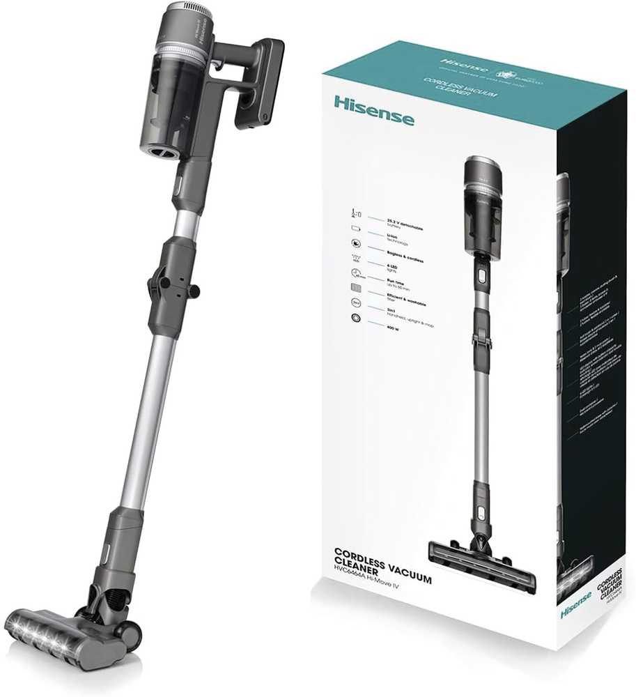 Hisense belaidis dulkių siurblys-šluota HVC6464A